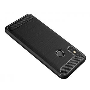 POWERTECH Θήκη Carbon Flexible TPU για Xiaomi Redmi Note 6 Pro, μαύρη | Αξεσουάρ κινητών | elabstore.gr