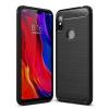 POWERTECH Θήκη Carbon Flexible TPU για Xiaomi Redmi Note 6 Pro, μαύρη | Αξεσουάρ κινητών | elabstore.gr