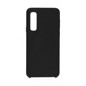 POWERTECH Θήκη Silicon Velvet MOB-1231 για Huawei P30, μαύρη | Αξεσουάρ κινητών | elabstore.gr