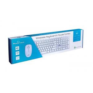 POWERTECH set ποντίκι & πληκτρολόγιο PT-680, ασύρματα, 1600dpi, λευκό | eLabstore.gr POWERTECH set ποντίκι & πληκτρολόγιο PT-680, ασύρματο, 1600dpi, λευκό | Συνοδευτικά PC | elabstore.gr