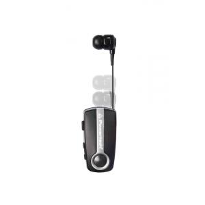 POWERTECH Bluetooth earphone Klipp PT-733, multipoint, BT V4.1, ασημί | Αξεσουάρ κινητών | elabstore.gr