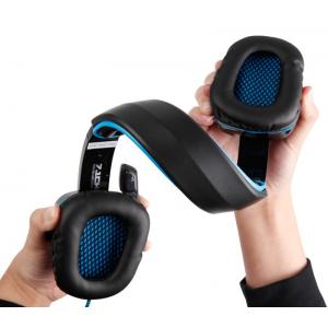 SADES Gaming Headset USB Wolfang, 7.1CH με 40mm πανίσχυρα ακουστικά | Συνοδευτικά PC | elabstore.gr