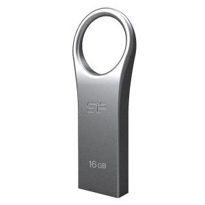 SILICON POWER USB Flash Drive Firma F80, 16GB, Silver | Συνοδευτικά PC | elabstore.gr