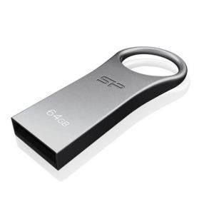 SILICON POWER USB Flash Drive Firma F80, 16GB, Silver | Συνοδευτικά PC | elabstore.gr