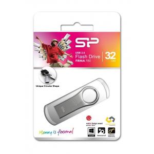 SILICON POWER USB Flash Drive Firma F80, 32GB, Silver | eLabstore.gr SILICON POWER USB Flash Drive Firma F80, 32GB, Silver | Συνοδευτικά PC | elabstore.gr