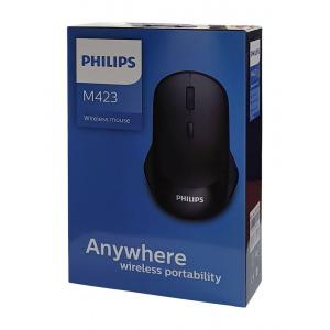 PHILIPS ασύρματο ποντίκι SPK7423, 2000DPI, 4 πλήκτρα, μαύρο | Συνοδευτικά PC | elabstore.gr
