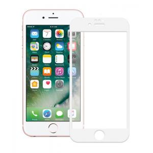 POWERTECH Tempered Glass 5D Full Glue για iPhone 7, White | Αξεσουάρ κινητών | elabstore.gr