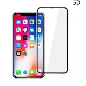 POWERTECH Tempered Glass 5D Full Glue για iPhone XS Max, Black | Αξεσουάρ κινητών | elabstore.gr