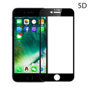 POWERTECH Tempered Glass 5D Full Glue για iPhone 7 Plus, Black | Αξεσουάρ κινητών | elabstore.gr