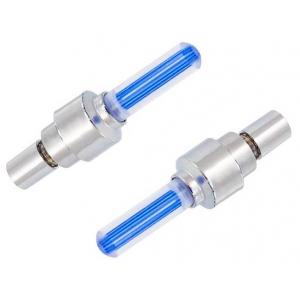 Καπάκι βαλβίδας ποδηλάτου AG304A, LED, 6.5cm, 2τμχ, μπλέ | Gadgets | elabstore.gr