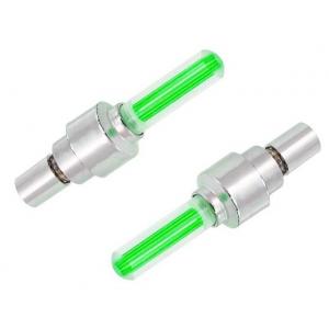 Καπάκι βαλβίδας ποδηλάτου AG304B, LED, 6.5cm, 2τμχ, πράσινο | Gadgets | elabstore.gr