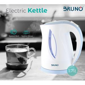 BRUNO Ηλεκτρικός βραστήρας BRN-0002, 2200w, 1.7lt, βάση 360°, LED | eLabstore.gr BRUNO Ηλεκτρικός βραστήρας BRN-0002, 2200w, 1.7lt, βάση 360°, LED | Οικιακές & Προσωπικές Συσκευές | elabstore.gr