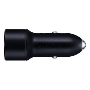 SAMSUNG Φορτιστής αυτοκινήτου EP-L1100NBEGWW, 2x USB-A, 2A, μαύρο | Αξεσουάρ κινητών | elabstore.gr