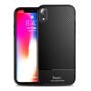 IPAKY θήκη Carbon Fiber TPU για iPhone XR, μαύρη | Αξεσουάρ κινητών | elabstore.gr