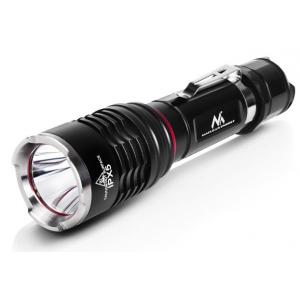 MACLEAN ENERGY Φακός επαναφορτιζόμενος MCE220, LED 10W 800 Lumens, μαύρο | Μπαταρίες - Φακοί | elabstore.gr