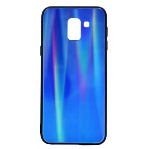 POWERTECH Θήκη Aurora Glass για Samsung J6 2018, σκούρο μπλέ | Αξεσουάρ κινητών | elabstore.gr