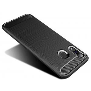 POWERTECH Θήκη Carbon Flex για Samsung Galaxy A30, μαύρη | Αξεσουάρ κινητών | elabstore.gr