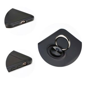 POWERTECH Θήκη Ring TPU για iPhone XS, μαύρη | Αξεσουάρ κινητών | elabstore.gr