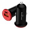 POWERTECH Φορτιστής Αυτοκινήτου PT-713, 1x USB, 1x Type-C, 3A, μαύρο | Αξεσουάρ κινητών | elabstore.gr