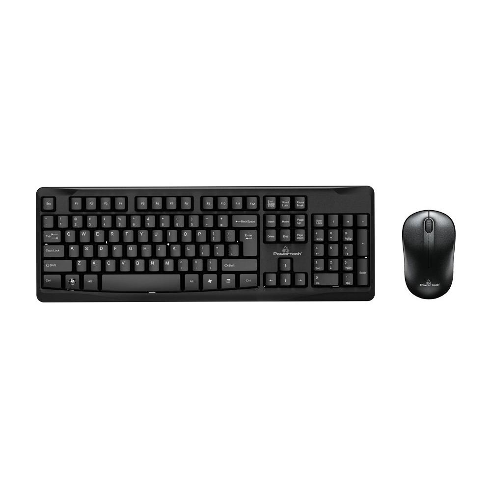 POWERTECH set ποντίκι & πληκτρολόγιο, 1500dpi, μαύρο | eLabstore.gr POWERTECH set ποντίκι & πληκτρολόγιο PT-915, ασύρματο, 1500dpi, μαύρο | Συνοδευτικά PC | elabstore.gr