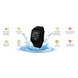 MOBILE ACTION Smartwatch Q-82, έγχρωμη οθόνη, ειδοποιήσεις, steps, μαύρο | Mobile Συσκευές | elabstore.gr