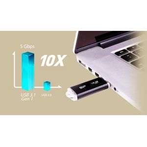 SILICON POWER USB Flash Drive Blaze B02, 32GB, USB 3.1, Black | Συνοδευτικά PC | elabstore.gr