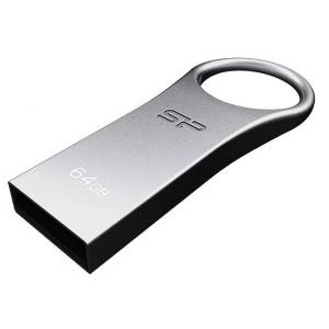 SILICON POWER USB Flash Drive Firma F80, 64GB, USB 2.0, Silver | eLabstore.gr SILICON POWER USB Flash Drive Firma F80, 64GB, USB 2.0, Silver | Συνοδευτικά PC | elabstore.gr