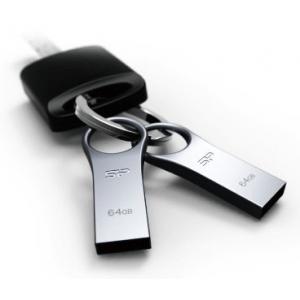 SILICON POWER USB Flash Drive Firma F80, 64GB, USB 2.0, Silver | eLabstore.gr SILICON POWER USB Flash Drive Firma F80, 64GB, USB 2.0, Silver | Συνοδευτικά PC | elabstore.gr
