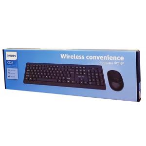 PHILIPS set ποντίκι & πληκτρολόγιο SPT6324, ασύρματο, αθόρυβο, μαύρο | eLabstore.gr PHILIPS set ποντίκι & πληκτρολόγιο SPT6324, ασύρματο, αθόρυβο, μαύρο | Συνοδευτικά PC | elabstore.gr