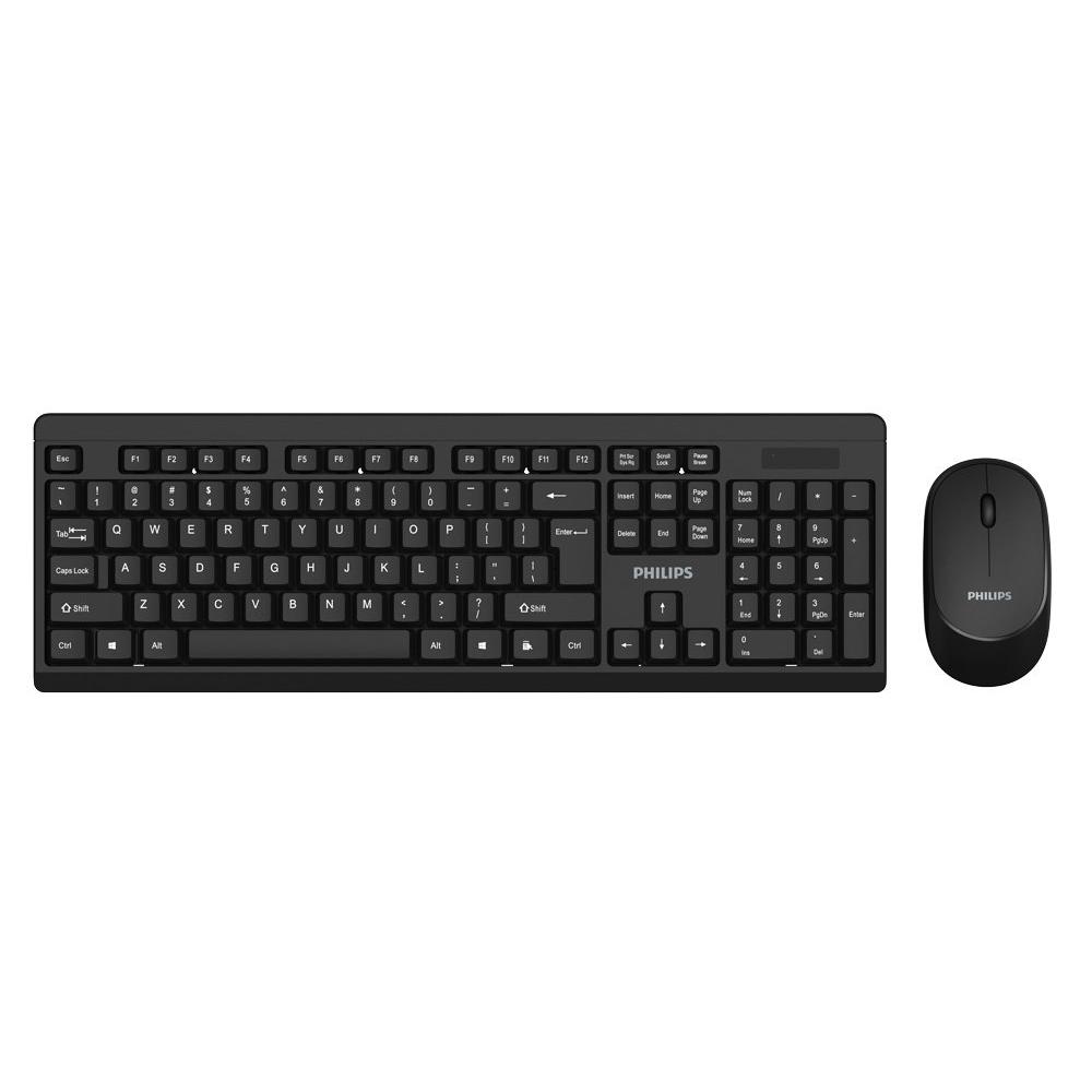 PHILIPS set ποντίκι & πληκτρολόγιο SPT6324, ασύρματο, αθόρυβο, μαύρο | eLabstore.gr PHILIPS set ποντίκι & πληκτρολόγιο SPT6324, ασύρματο, αθόρυβο, μαύρο | Συνοδευτικά PC | elabstore.gr