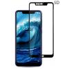 POWERTECH Tempered Glass 5D Full Glue για Nokia 5.1 Plus, Black | Αξεσουάρ κινητών | elabstore.gr