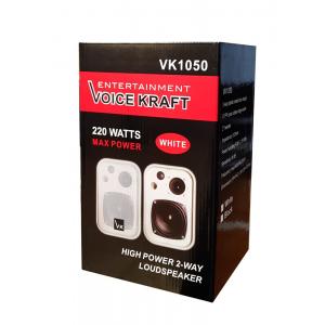 VOICEKRAFT Ηχείο 1050-BL 4", 2 δρόμων, bass reflex, 110W, λευκό | eLabstore.gr VOICEKRAFT Ηχείο 1050-BL 4