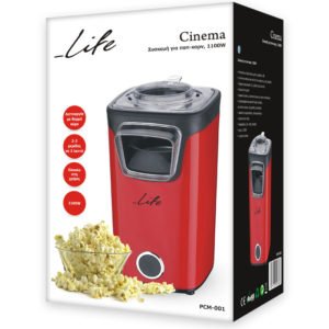 LIFE Cinema Pop Corn Maker 1100W | eLabstore.gr LIFE Cinema Pop Corn Maker 1100W | ΜΙΚΡΟΣΥΣΚΕΥΕΣ / ΕΠΟΧΙΑΚΑ / ΛΕΥΚΕΣ ΣΥΣΚΕΥΕΣ | elabstore.gr