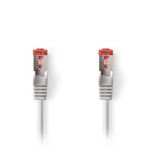 NEDIS CCGP85221GY05 Cat 6 S/FTP Network Cable RJ45 Male - RJ45 Male 0.5m Grey | ΚΑΛΩΔΙΑ / ADAPTORS | elabstore.gr