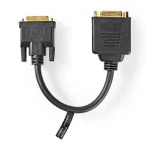 NEDIS CCGP32950BK02 DVI Cable DVI-D 24+1-pin Male - 2x DVI-D 24+1-pin Female 0.2 | eLabstore.gr NEDIS CCGP32950BK02 DVI Cable DVI-D 24+1-pin Male - 2x DVI-D 24+1-pin Female 0.2 | ΕΙΚΟΝΑ / ΗΧΟΣ | elabstore.gr