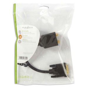 NEDIS CCGP32950BK02 DVI Cable DVI-D 24+1-pin Male - 2x DVI-D 24+1-pin Female 0.2 | eLabstore.gr NEDIS CCGP32950BK02 DVI Cable DVI-D 24+1-pin Male - 2x DVI-D 24+1-pin Female 0.2 | ΕΙΚΟΝΑ / ΗΧΟΣ | elabstore.gr