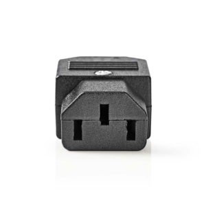 NEDIS PPGP11805BK Power Plug IEC-320-C13 Black | ΚΑΛΩΔΙΑ / ADAPTORS | elabstore.gr