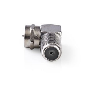 NEDIS CSGP41942ME Satellite & Antenna Adapter F Male - F Female 10 pieces Metal | ΚΑΛΩΔΙΑ / ADAPTORS | elabstore.gr