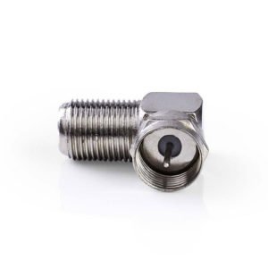 NEDIS CSGP41942ME Satellite & Antenna Adapter F Male - F Female 10 pieces Metal | ΚΑΛΩΔΙΑ / ADAPTORS | elabstore.gr