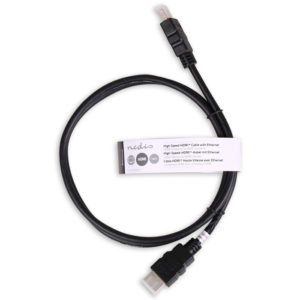 NEDIS CVGT34000BK10 High Speed HDMI Cable with Ethernet HDMI Connector - HDMI Co | eLabstore.gr NEDIS CVGT34000BK10 High Speed HDMI Cable with Ethernet HDMI Connector - HDMI Co | ΚΑΛΩΔΙΑ / ADAPTORS | elabstore.gr