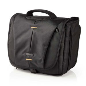 NEDIS CBAG230BK Camera Shoulder Bag 330 x 250 x 140 mm 3 Inside pockets Black/Or | ΕΙΚΟΝΑ / ΗΧΟΣ | elabstore.gr