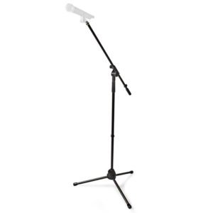 NEDIS MPST10BK Microphone Stand Max 1 kg Black | ΕΙΚΟΝΑ / ΗΧΟΣ | elabstore.gr