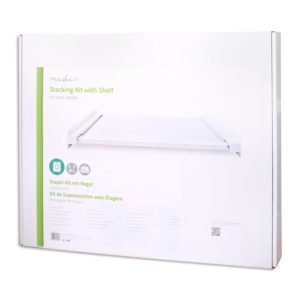 NEDIS WASK120WT Washing Machine/Dryer Stacking Kit 60.7 cm | ΜΙΚΡΟΣΥΣΚΕΥΕΣ / ΕΠΟΧΙΑΚΑ / ΛΕΥΚΕΣ ΣΥΣΚΕΥΕΣ | elabstore.gr