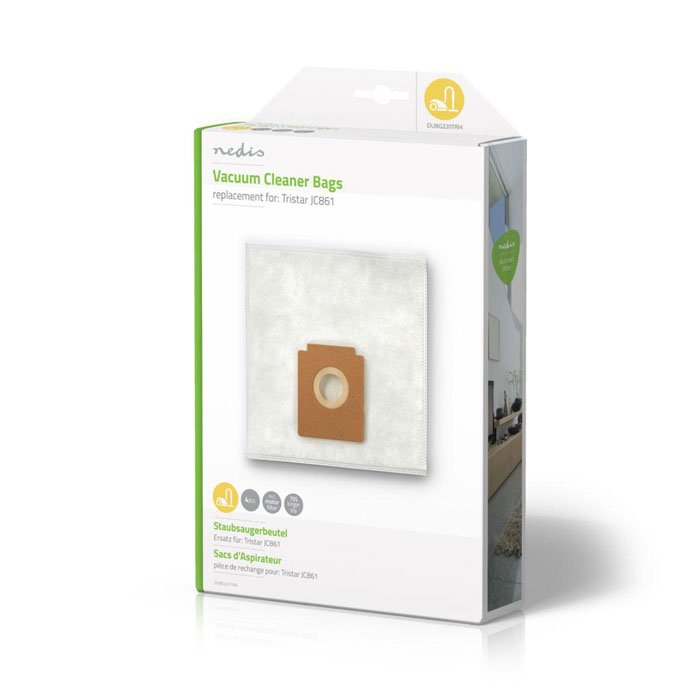 NEDIS DUBG220TRI4 Vacuum Cleaner Bag Tristar JC861 | eLabstore.gr NEDIS DUBG220TRI4 Vacuum Cleaner Bag Tristar JC861 | ΜΙΚΡΟΣΥΣΚΕΥΕΣ / ΕΠΟΧΙΑΚΑ / ΛΕΥΚΕΣ ΣΥΣΚΕΥΕΣ | elabstore.gr