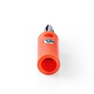 NEDIS CAVC26900RD Banana Connector Banana Male 25 pieces Red | ΚΑΛΩΔΙΑ / ADAPTORS | elabstore.gr