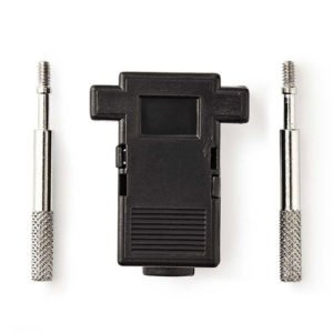 NEDIS CCGP52890BK D-Sub Connector Hood Suitable for D-Sub 9-Pin Black | ΚΑΛΩΔΙΑ / ADAPTORS | elabstore.gr