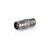 NEDIS CSGP41954ME Satellite & Antenna Adapter Coax Male - F Female 10 pieces Met | ΚΑΛΩΔΙΑ / ADAPTORS | elabstore.gr