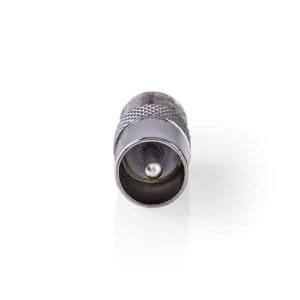 NEDIS CSGP41954ME Satellite & Antenna Adapter Coax Male - F Female 10 pieces Met | ΚΑΛΩΔΙΑ / ADAPTORS | elabstore.gr