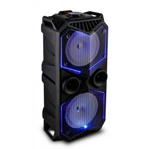 VOICEKRAFT Φορητό ηχείο 5100-ZG, 2x 30W RMS, LED, FM/USB/SD/Bluetooth | Συνοδευτικά PC | elabstore.gr