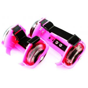 Φωτιζόμενα rollers παπουτσιών AG234, 3x LED, universal, 6-9.5cm, ροζ | Gadgets | elabstore.gr